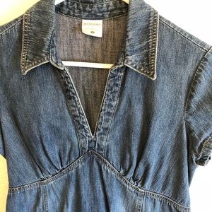 Motherhood maternity jeans dress